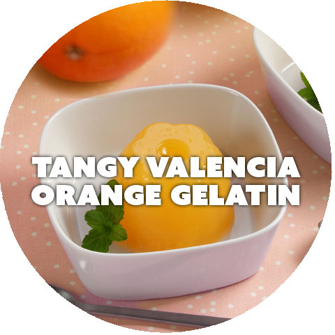 Click to see new recipe Tangy Valencia Orange Gelatin