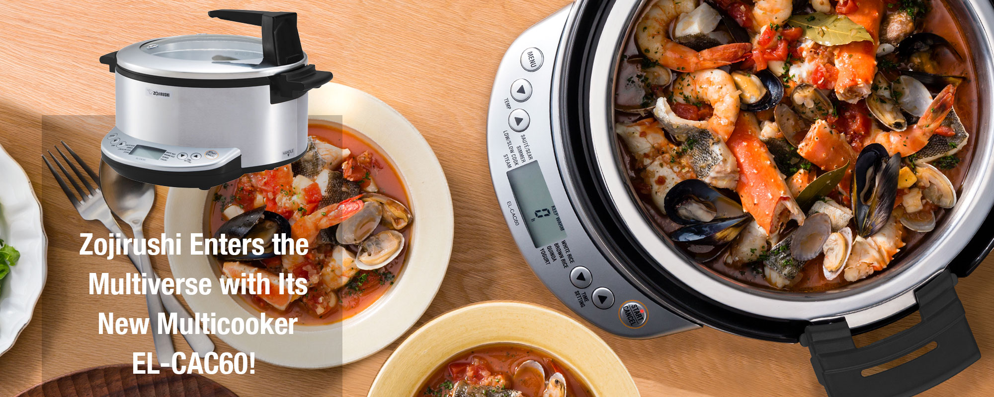 Zojirushi Enters the Multiverse with its New Multicooker!