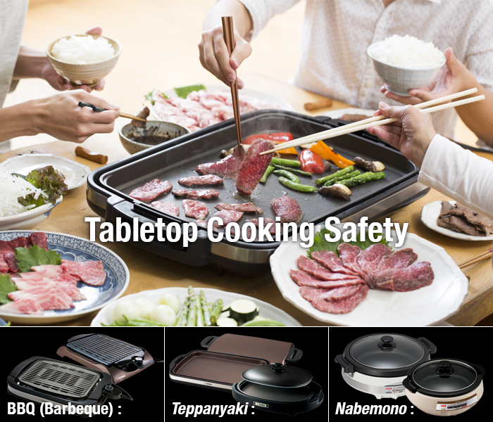 Tabletop Cooking Safety