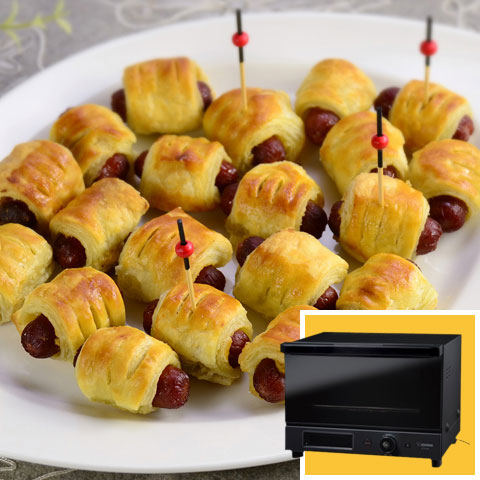 Toaster Oven ＋ Pigs in a Blanket Recipe