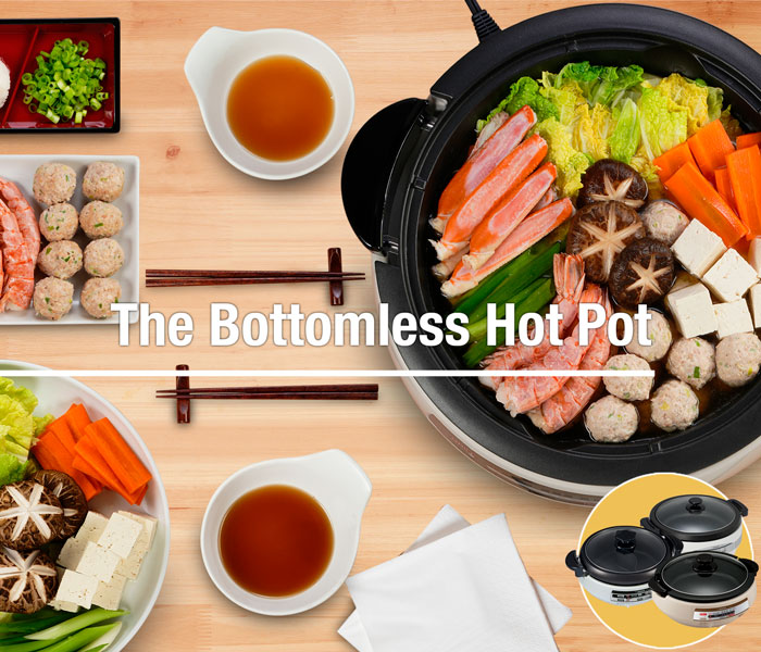 The bottomless hot pot