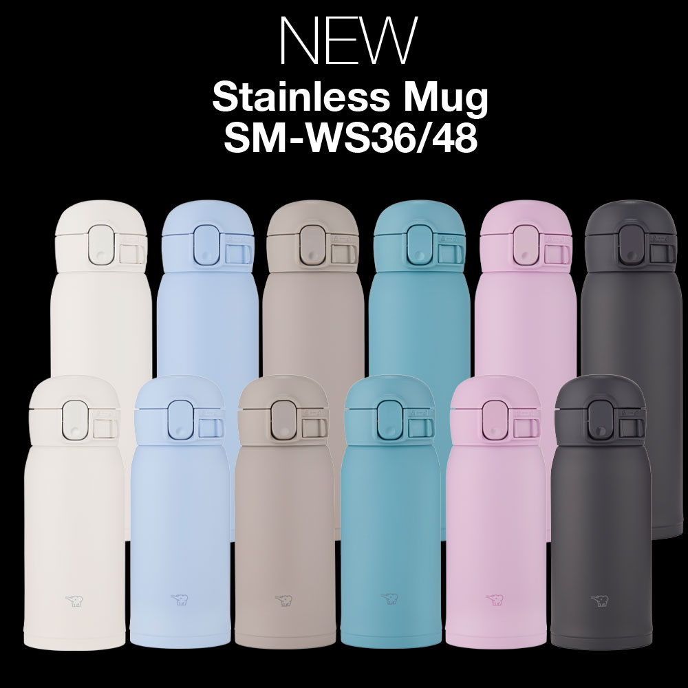 New product, Stainless Mug SM-WS36/48