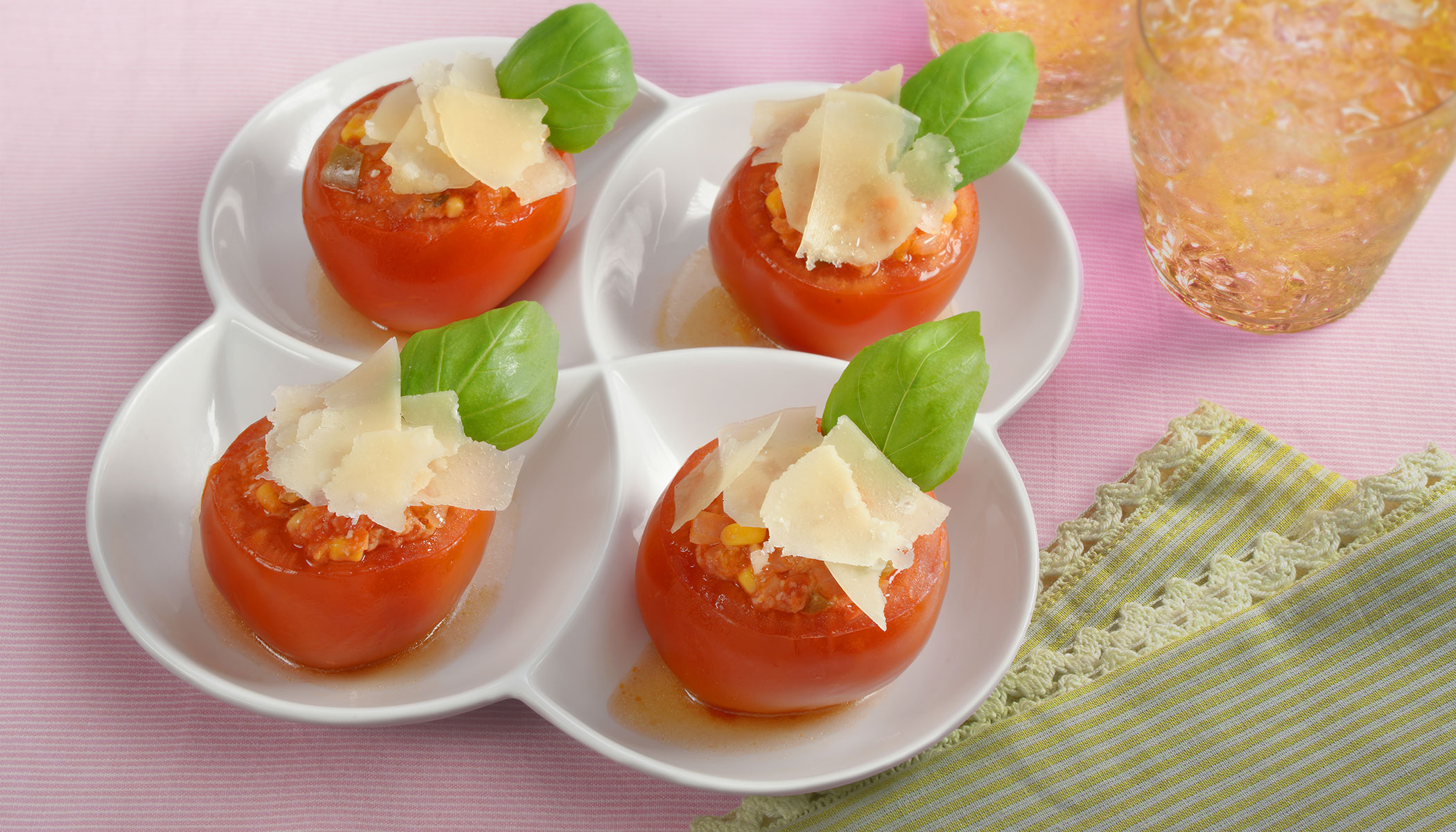 Vegetable Stuffed Tomatoes