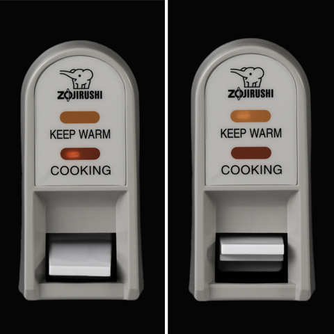 Automatic keep warm system keeps rice tasting fresh for hours