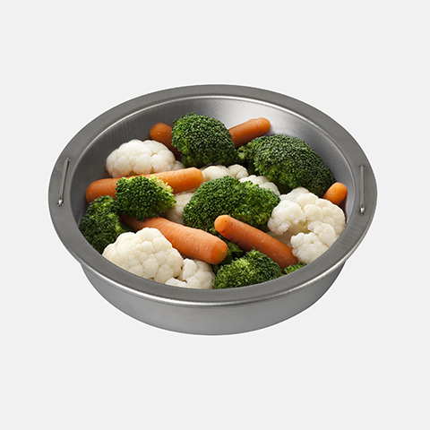 Stainless steel steaming basket perfect for steaming vegetables (NHS-10/18 only)