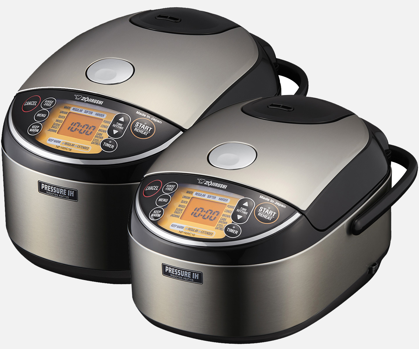 Pressure Induction Heating Rice Cooker & Warmer NP-NWC10/18