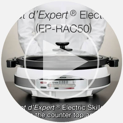 Watch Gourmet d'Expert®Electric Skillet EP-RAC50 Product Video