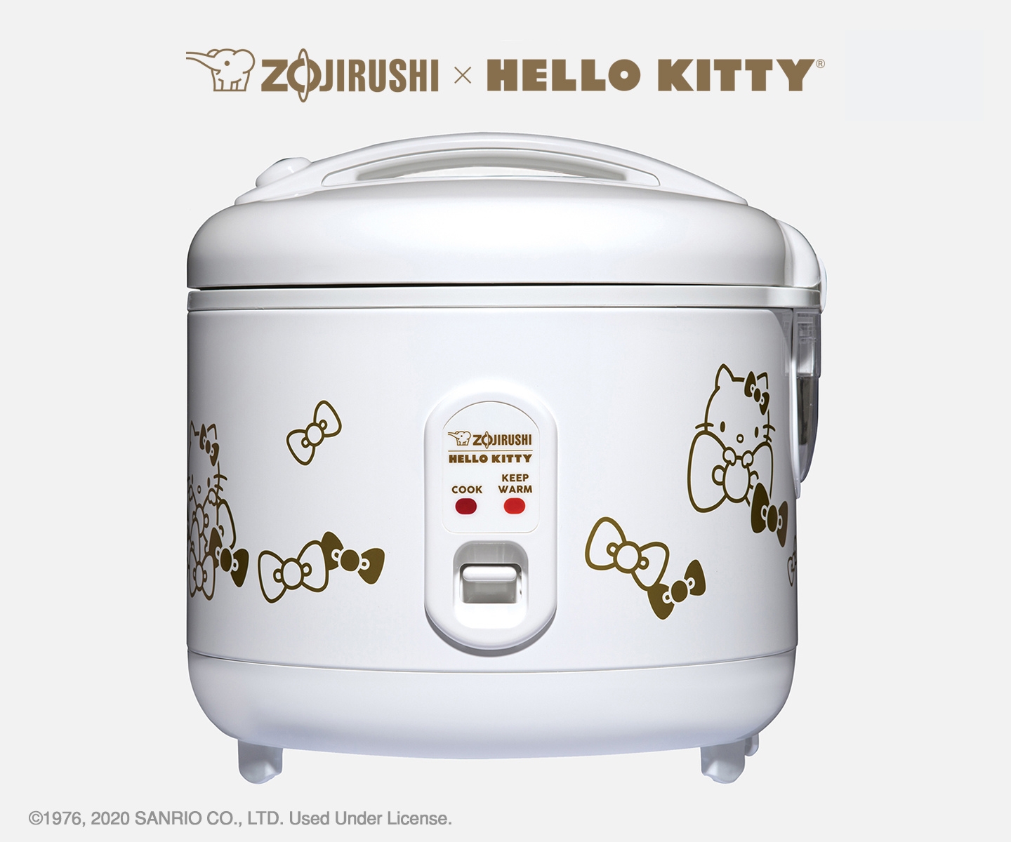 ZOJIRUSHI VÀ HELLO KITTY<sup>®</sup> Nồi cơm điện & Giữ ấm Tự động NS-RPC10KT