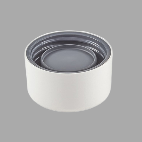 One-Piece twist-off lid is leak-proof* and gasket-free <br>
*Leak-proof when used properly according to the instruction manual</br>