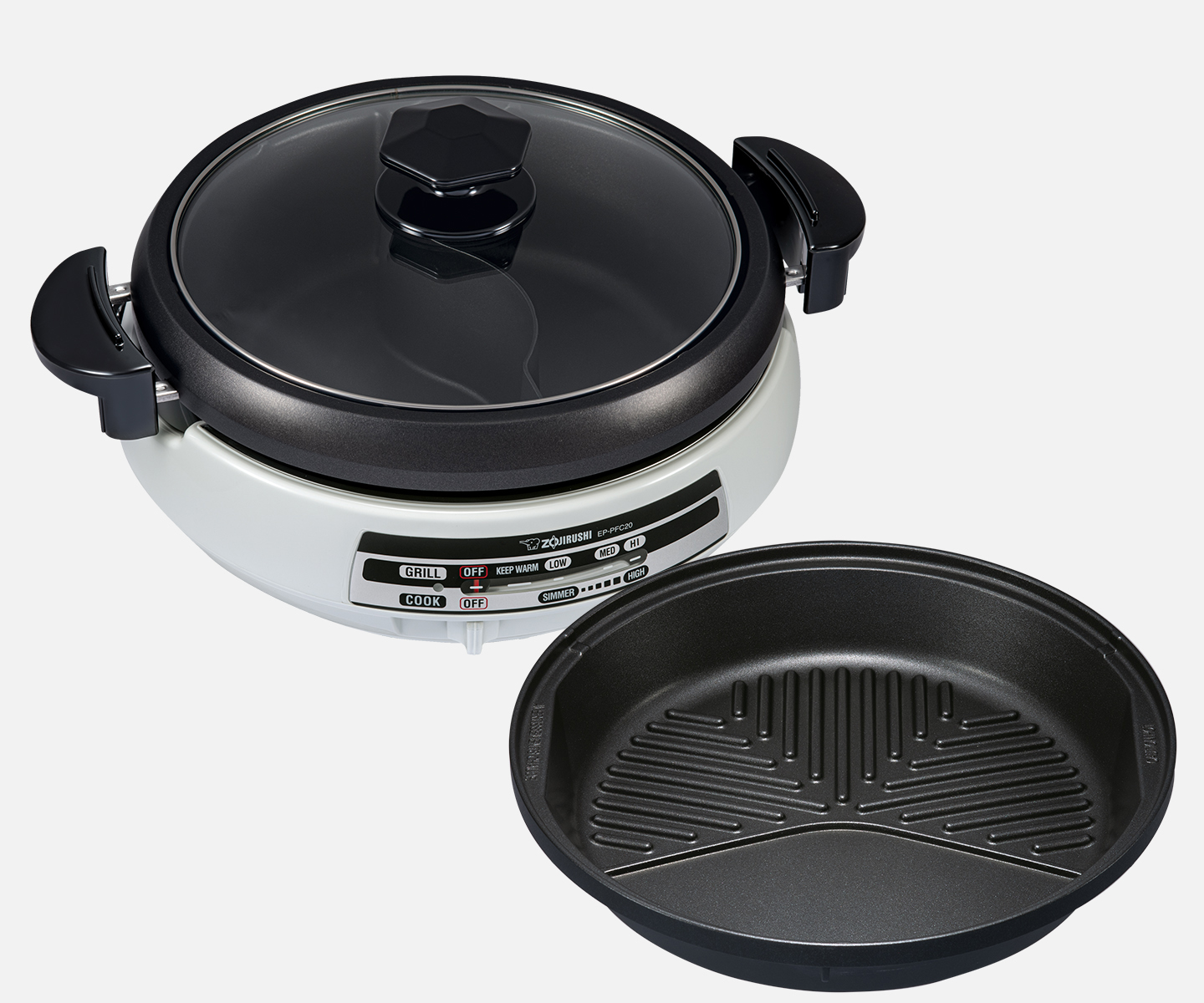 <i>Gourmet d'Expert</i>®Electric Skillet for Yin Yang Hot Pot EP-PFC20