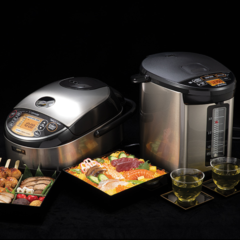 Complete your kitchen with <b>Pressure Induction Heating Rice Cooker & Warmer NP-NWC10/18</b>