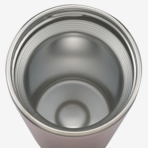 <i>SlickSteel</i>® polished stainless steel interior