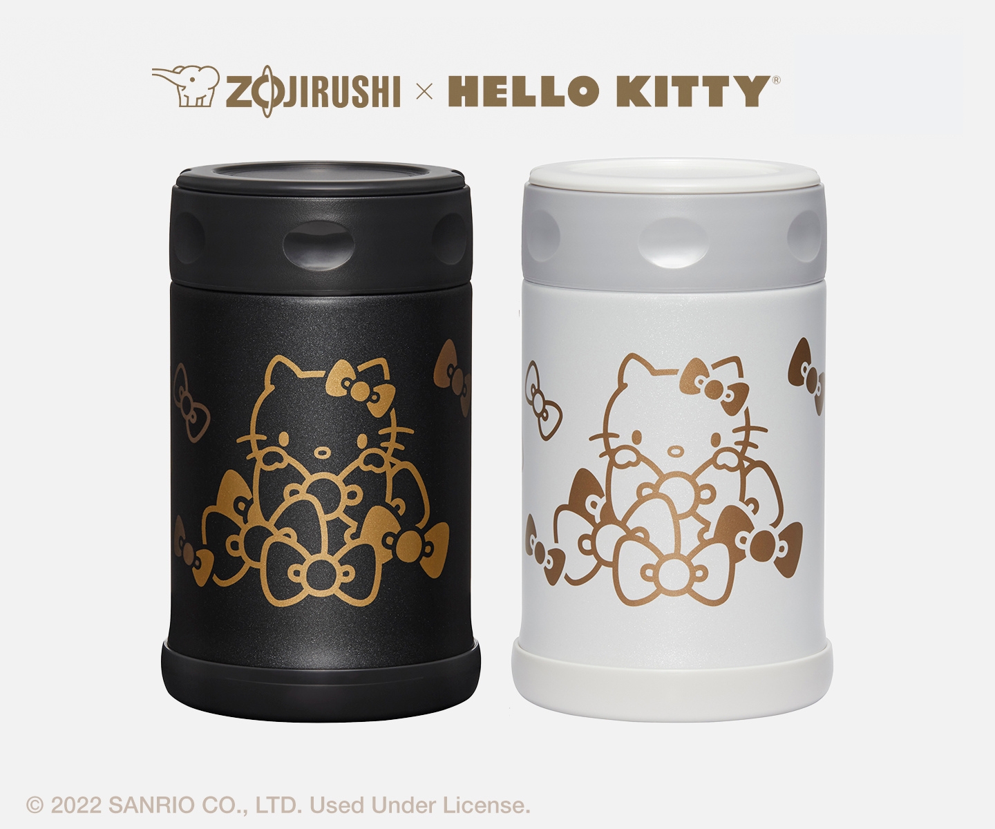 ZOJIRUSHI x HELLO KITTY<sup>®</sup> Stainless Steel Food Jar SW-EAE50KT