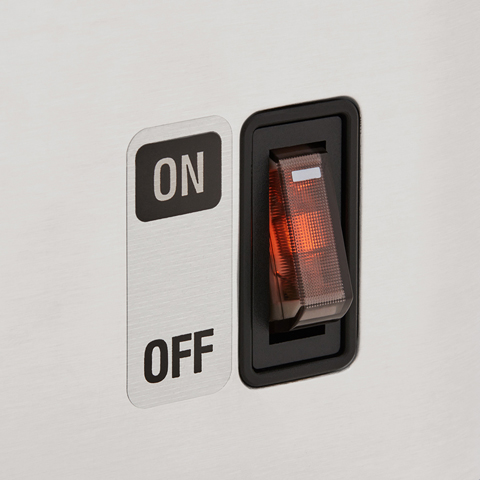Easy to turn on and off single-switch operation