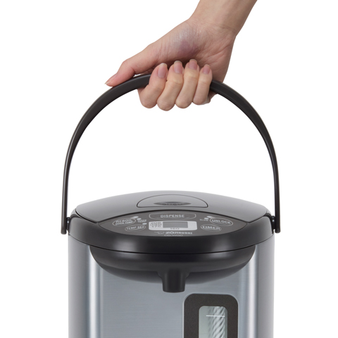Sturdy fold-down handle allows unit to be easily transported