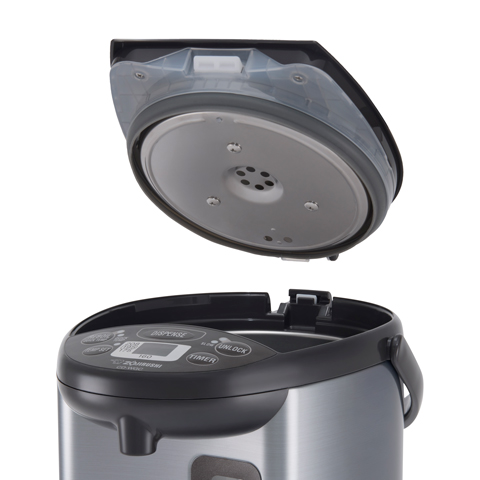 Removable lid for easy cleaning and filling