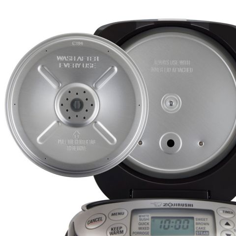 Detachable and washable inner lid