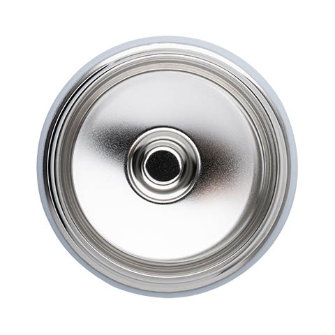 <i>SlickSteel®</i> polished stainless steel interior resists corrosion and repels stains