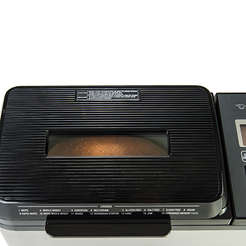 Large viewing window to watch the process