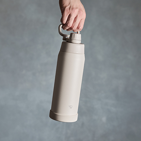 Convenient fold-down carrying handle