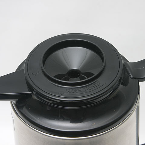 Patented <em>Brew-Thru®</em> lid