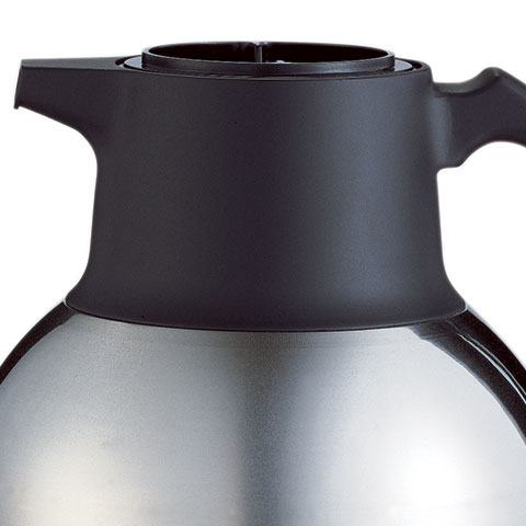 Patented <em>Brew-Thru®</em> stem stopper allows direct brewing