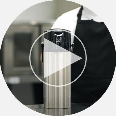 Watch Air Pot® Stainless Steel Beverage Dispenser SR-AG38 Product Video