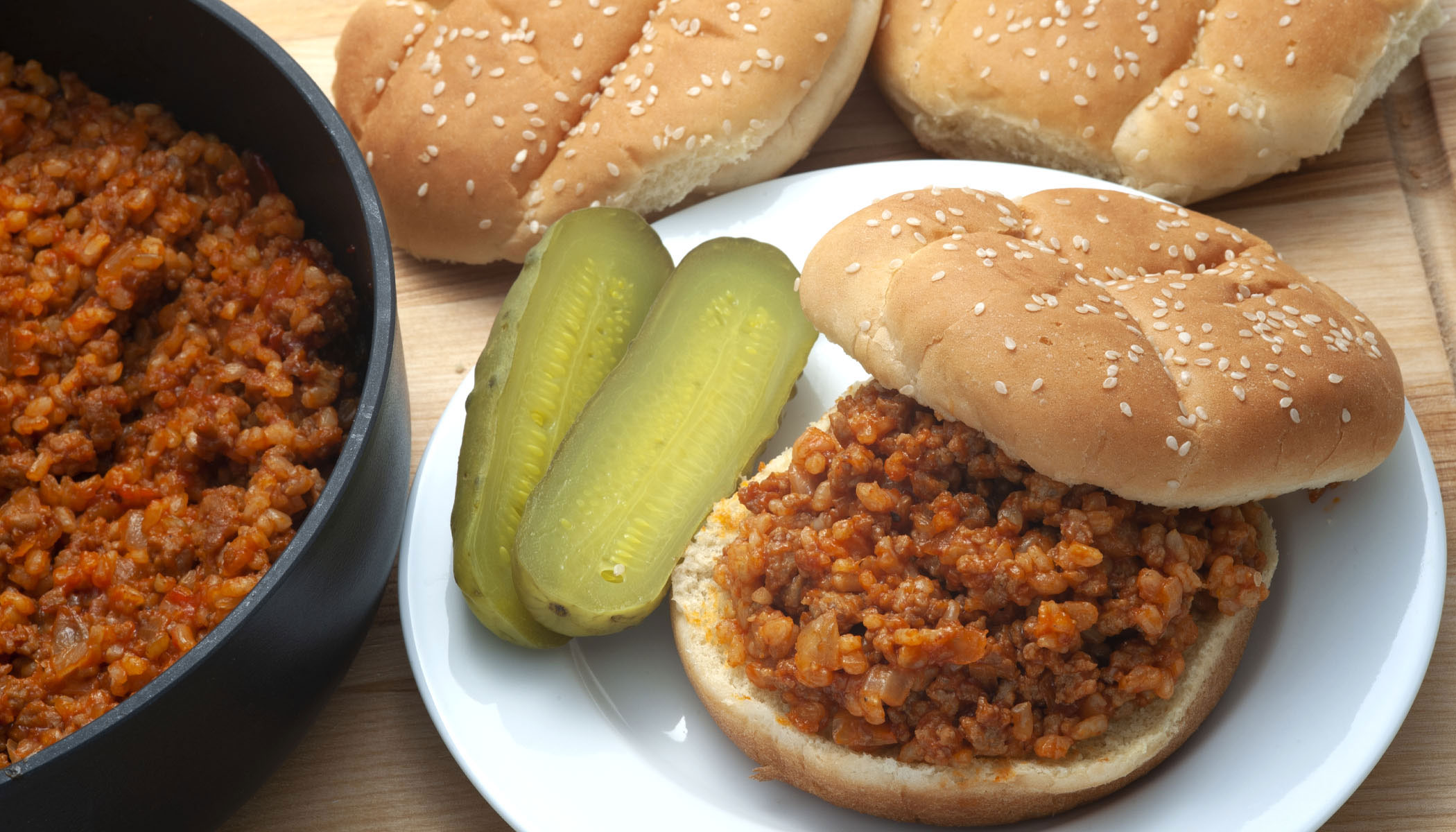 Zojirushi Recipe – Brown Rice and Turkey  Sloppy Joes