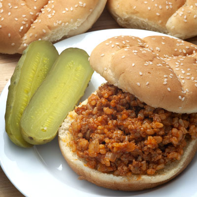 Zojirushi Recipe – Brown Rice and Turkey  Sloppy Joes