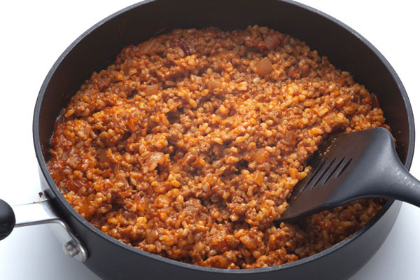 
              Brown Rice and Turkey  Sloppy Joes Step 6
      	