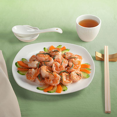 Zojirushi Recipe – Dragon Well Shrimp (Stir-Fried Shrimp with <i>Longjing</i> Tea)