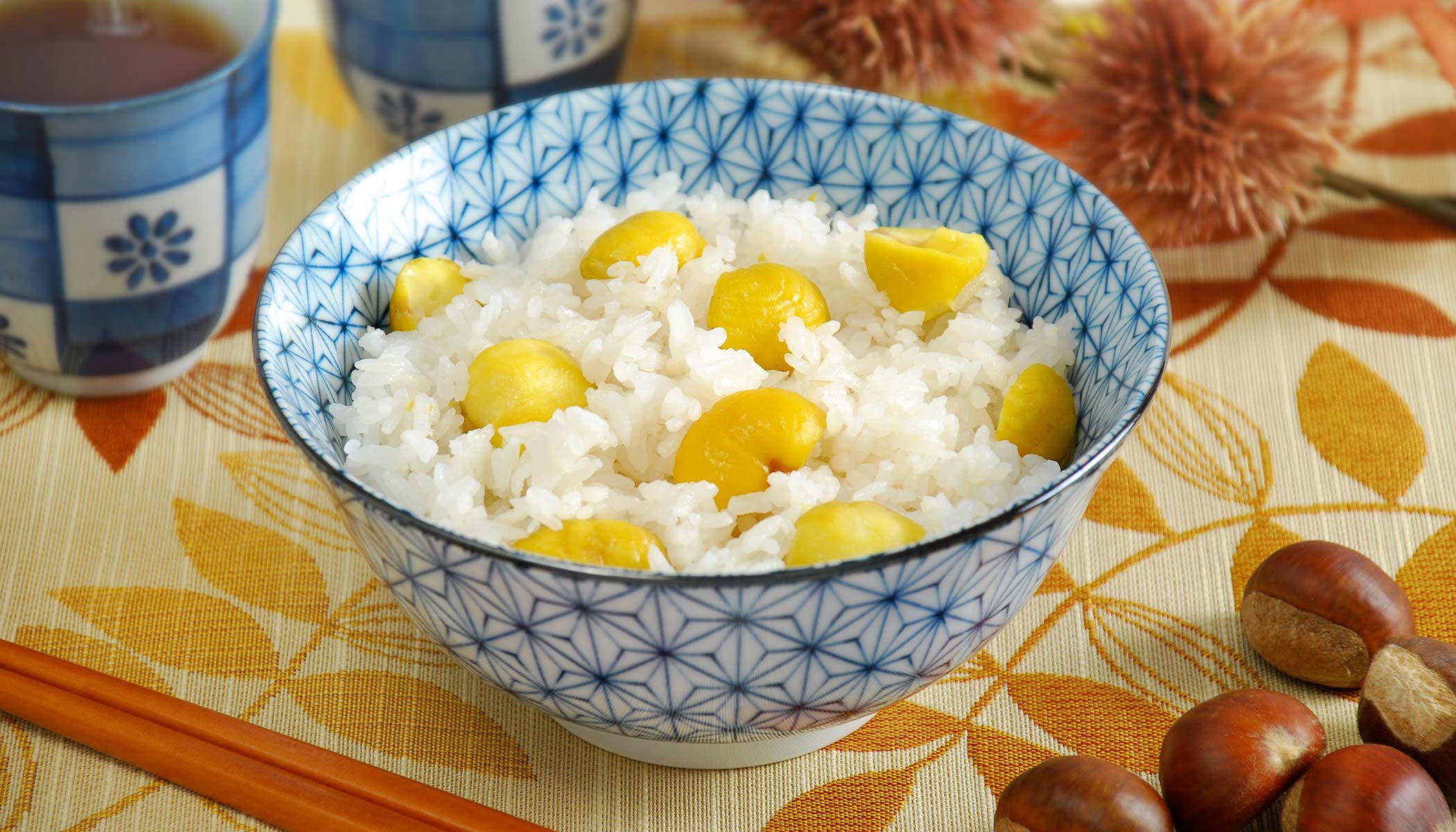 Zojirushi Recipe – <i>Kurigohan</i> (Japanese Chestnut Rice)