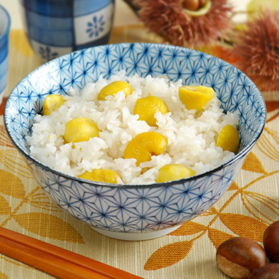 Zojirushi Recipe – <i>Kurigohan</i> (Japanese Chestnut Rice)