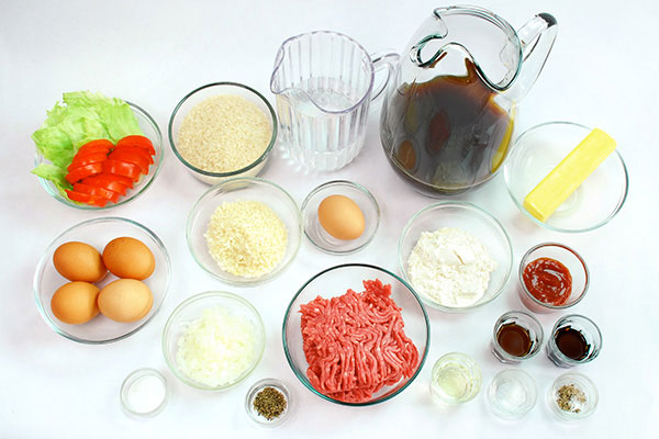 
            	Loco Moco  Ingredients
      	