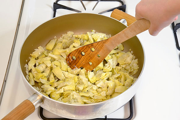 
              Artichoke Mixed Brown Rice Step 4
      	