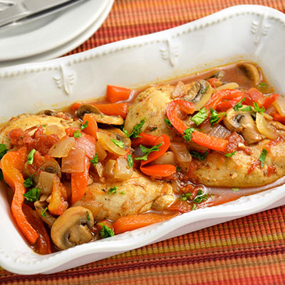 Zojirushi Recipe – Chicken Breast <i>Cacciatore</i>