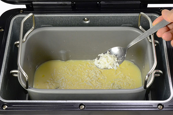 
              Butter Mochi Step 3
      	
