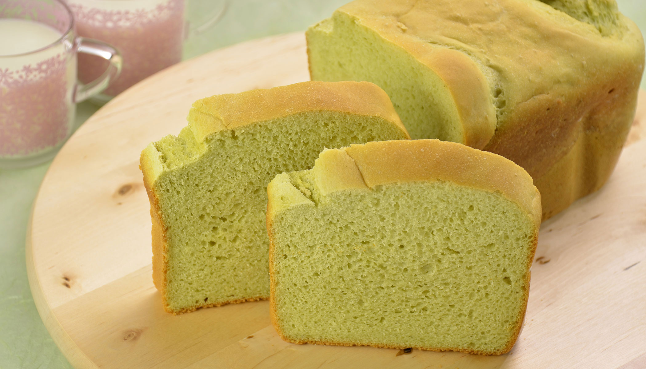 Zojirushi Recipe – Gluten Free Green Tea Bread