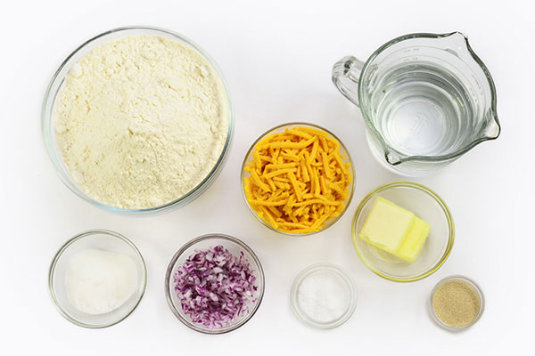 Cheese 'N' Onion Bread  Ingredients