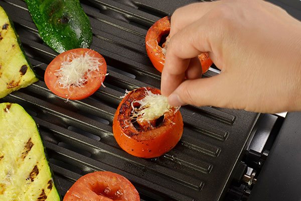 
              Grilled Vegetables with Parmesan Cheese Step 6
      	