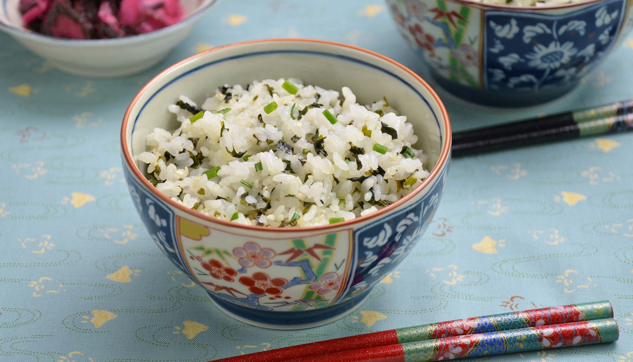 Zojirushi Recipe – <i>Wakame-Gohan</i> (Seaweed Mixed Rice)