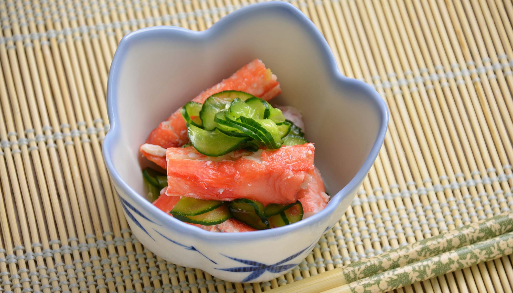 Zojirushi Recipe – Crab & Cucumber <i>Sunomono</i> (Japanese Salad)
