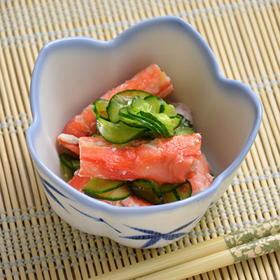 Zojirushi Recipe – Crab & Cucumber <i>Sunomono</i> (Japanese Salad)