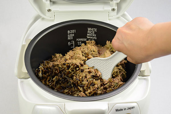 
              Wild Rice and Chicken Liver <i>Crostini</i> Step 6
      	