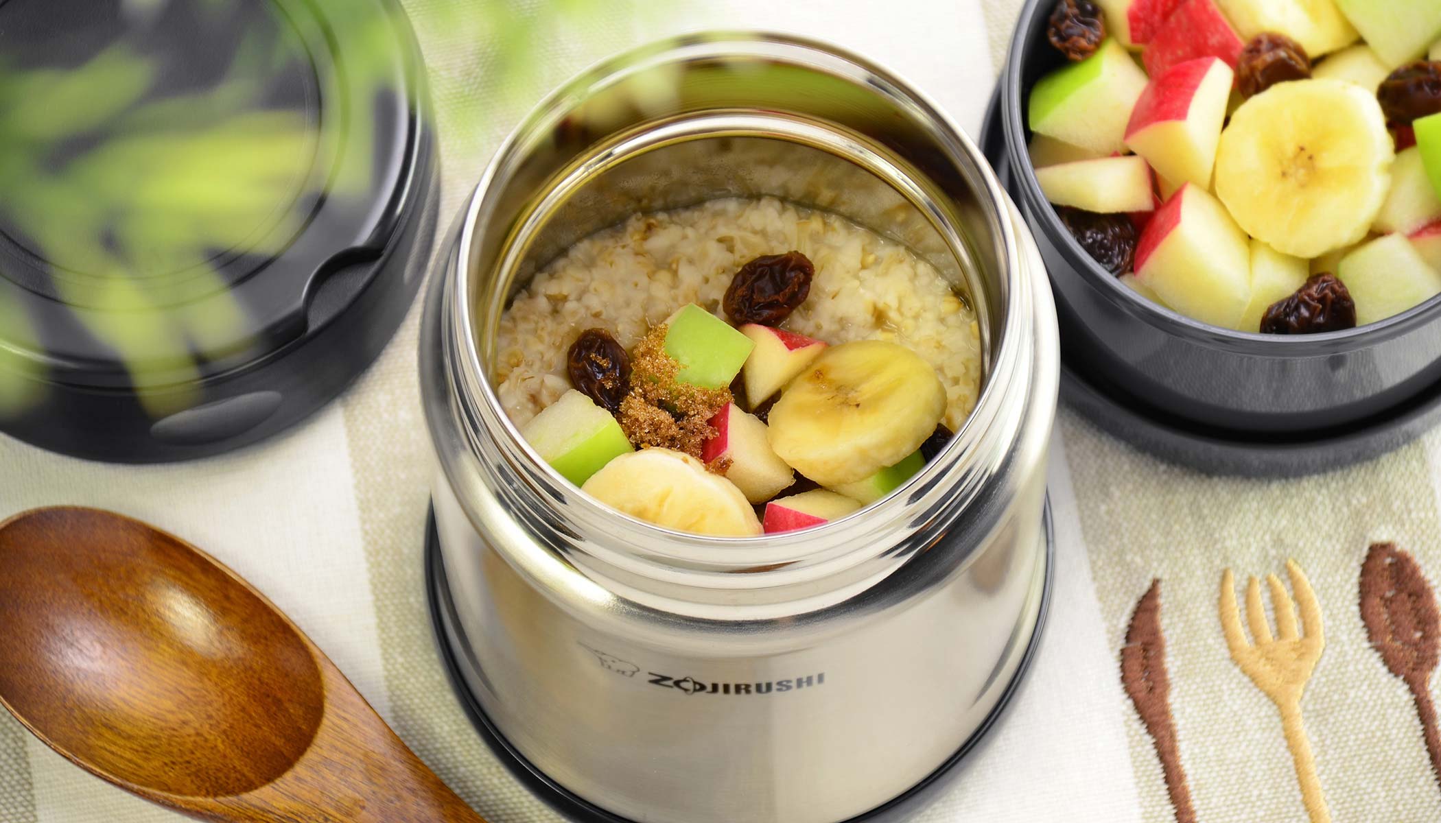 Zojirushi Recipe – Steel Cut Oatmeal To-Go in Your Food Jar