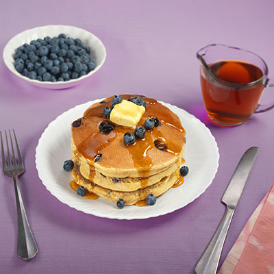 Zojirushi Recipe – Blueberry Whole Wheat Pancakes