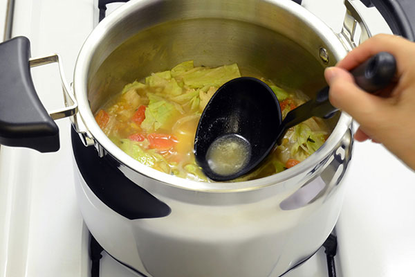 
              Chicken and Vegetable Soup Step 2
      	