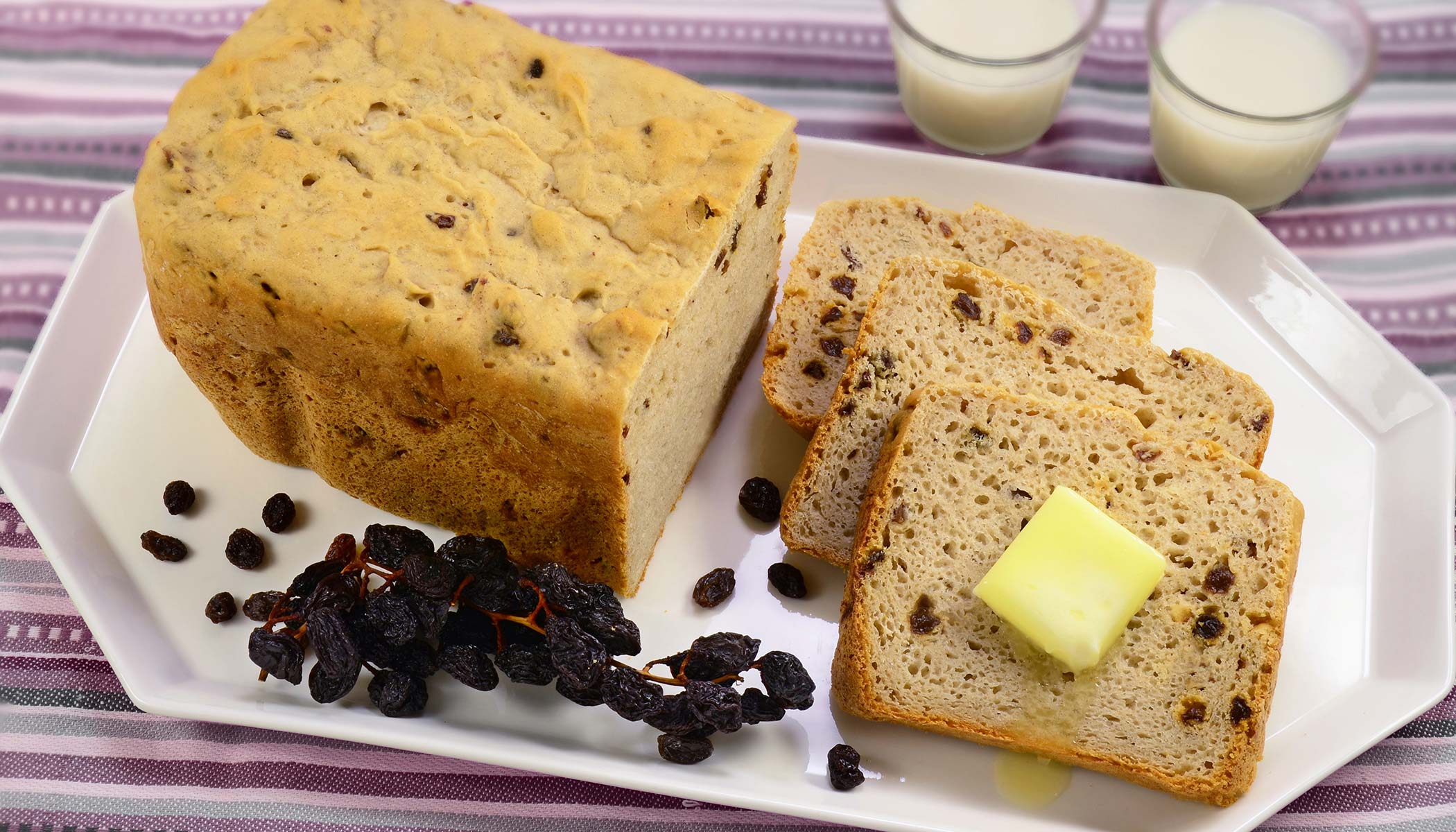 Zojirushi Recipe – Gluten-Free Raisin Bread