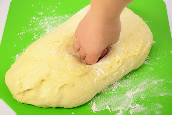 
              Challah Bread Step 2
      	