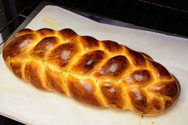 
              Challah Bread Step 10
      	